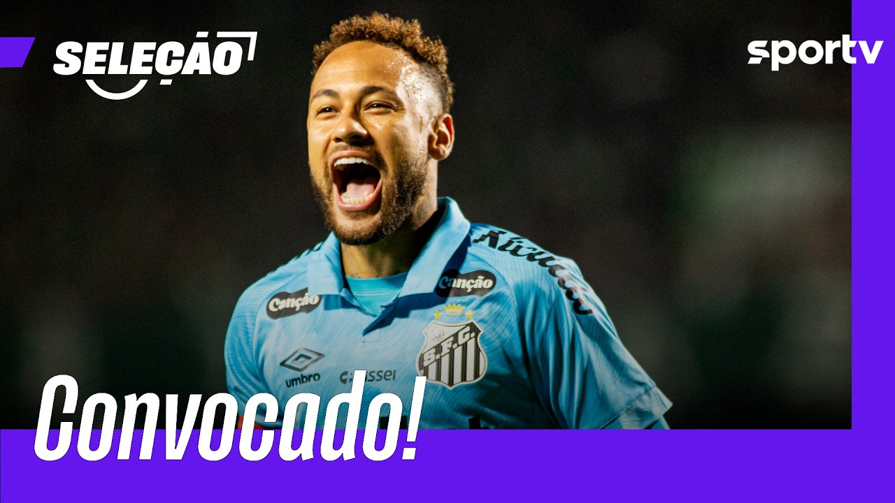 NEYMAR É CONVOCADO POR CARLO ANCELOTTI PARA A COPA DO MUNDO | SELEÇÃO SPORTV | sportv