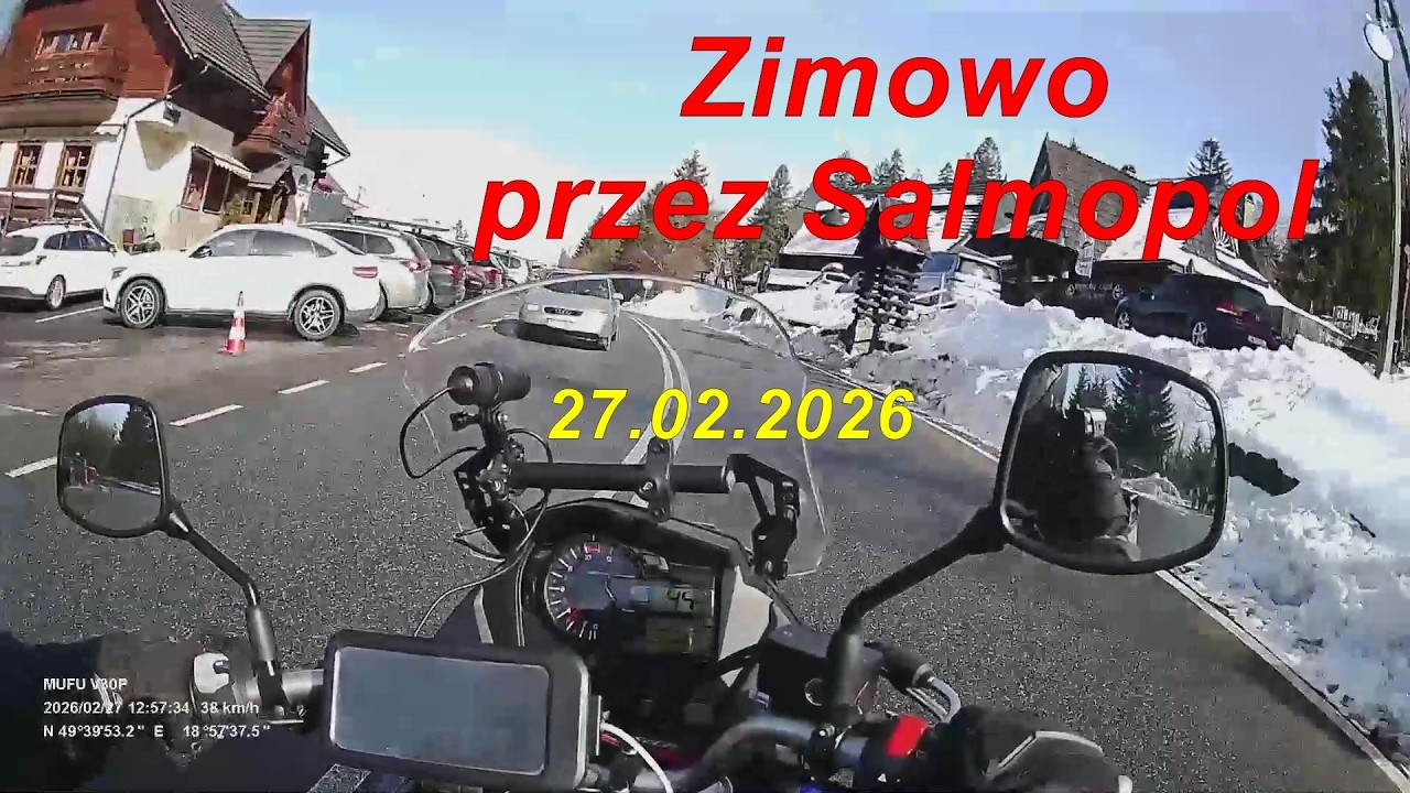 Sezon 2026 rozpoczęty....  Zimowo przez Przełęcz Salmopolską