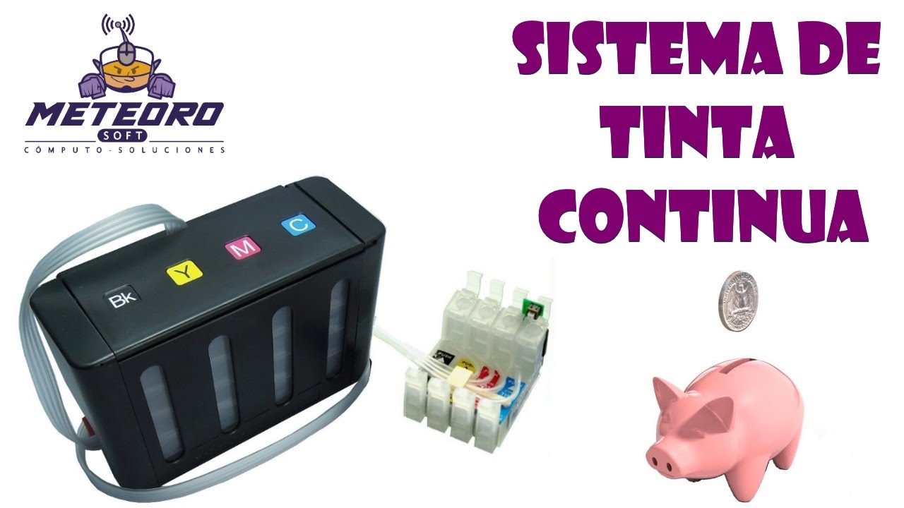 Sistema de Tinta Continua (para Impresoras de Inyección de Tinta) - YouTube