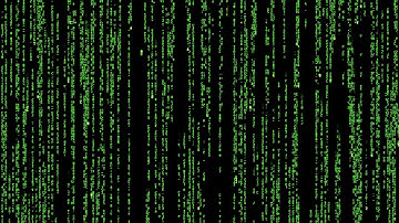 Realistic Matrix Screensaver 4k 1 hour