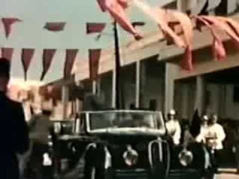 طنجة تستقبل الملك محمد الخامس شتنبر 1957
