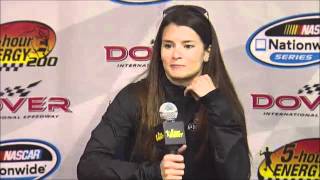 Danica Patrick NASCAR Video Interview Dover