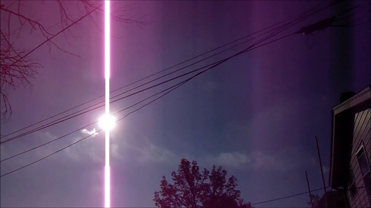 Sun Flickering Recorded Personally - YouTube