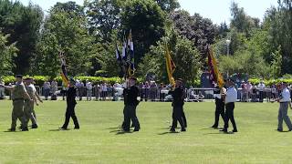 Stirling Armed Forces Day,  Parade enters arena. (4K)