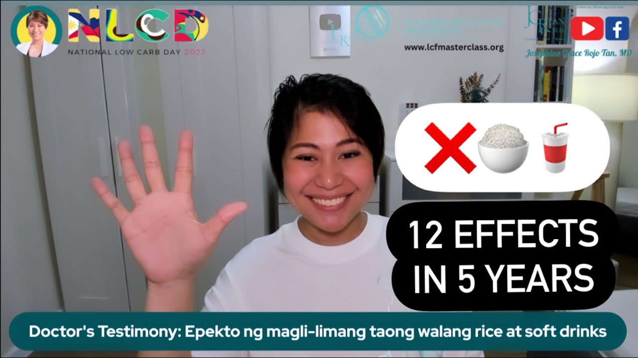 Epekto ng magli-limang taong walang rice at soft drinks.