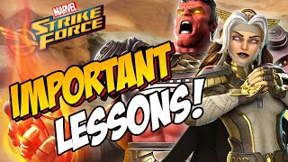 TIPS FOR NEW COSMIC CRUCIBLE! Strategy with Offense, Defense and Gameplay! Marvel Strike Force