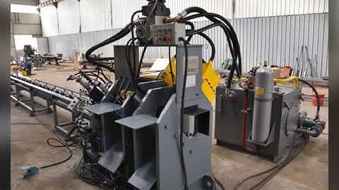 High speed CNC flat and channel punching machine