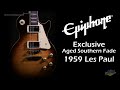 Epiphone Exclusive Run 1959 Les Paul Standard Guitar Aged Southern Fade - AmericanMusical.com