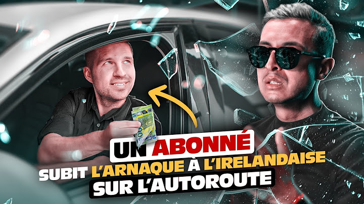 UN ARNAQUEUR DÉPOUILLE SA VICTIME SUR L'AUTOROUTE