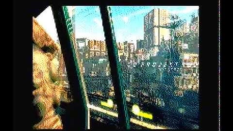 Cyberpunk 2077 E3 2018 trailer - Amstrad CPC version