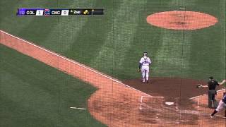 COL@CHC: Culberson lines an RBI double to left field