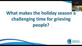 A Challenging Combination: Holidays and Grief with Greg Adams