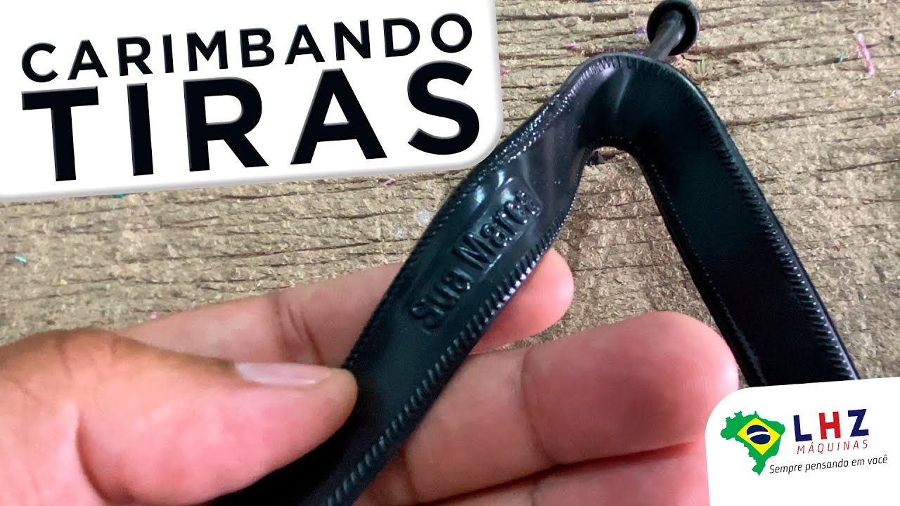 COMO CARIMBAR TIRA DE CHINELO