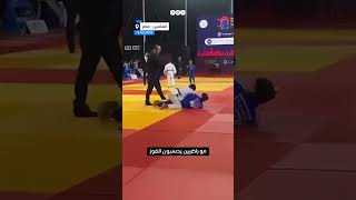حفيد السيسي يخسر نهائي البطولة العربية للجودو بمدينة العلمين