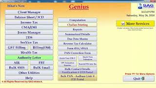 ‪@saginfotech  | Gen - Income Tax Software ITR Filing with  Features
