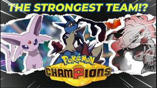 Getting out of the PokeBall League W/the BEST TEAM in POKEMON CHAMPIONS