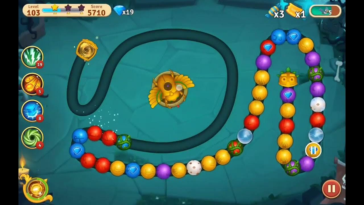 Jungle Marble Blast 2 Level 103 YouTube