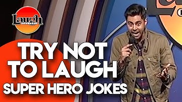 Try Not to Laugh | Superhero Jokes | Laugh Factory Stand Up Comedy