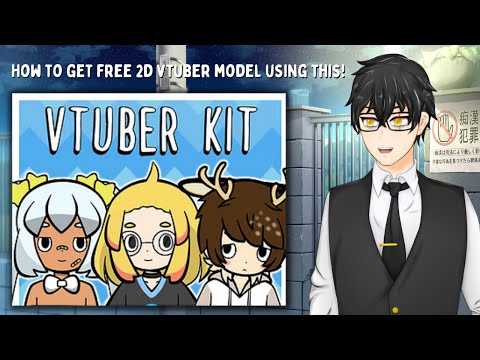 Get a Free 2D Vtuber model using Vtuber Kit! (Tutorial)