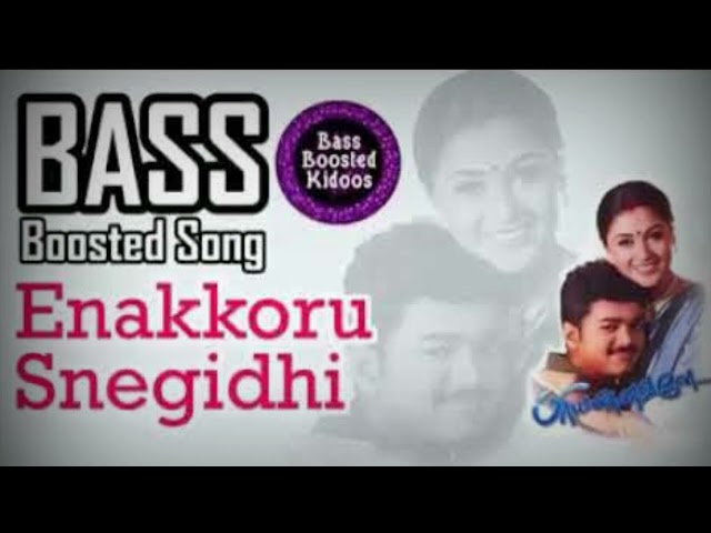 PRIYAMANAVALE - enakkoru snegidhi song bass boosted (put the headphones for better bass) class=