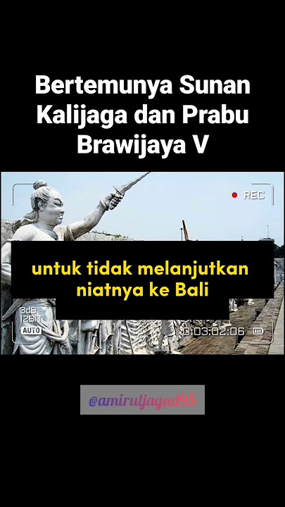 Sunan Kalijaga dan Sang Prabu Brawijaya V #sejarahnusantara #shorts