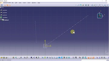 Catia Tutorial in Tamil 12 : Axis | Profile | sketch