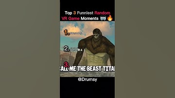 Thumbnail of Top 3 Funniest Random VR Game Moments 🥽🔥 #funny #vr #shorts #tiktok