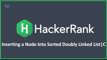 Inserting a Node Into a Sorted Doubly Linked List | Hacker Rank Solution in C