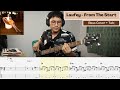 Laufey - From The Start (Bass Cover   Tab)