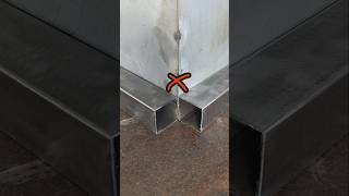 A simple trick for cutting hollow corners that professional welders never talk about #welding #trick