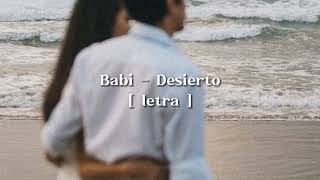 babi - Desierto