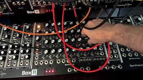 Moon Modular 569 ratchet sequence synced to midi