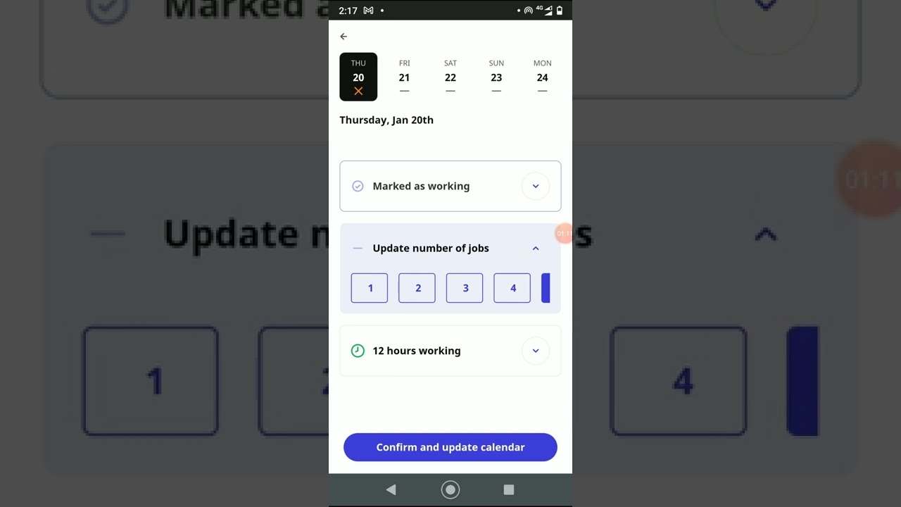 How to Mark Calendar?Calendar Kaise mark Kare?Apka Job Pause Ya Stop Key case mey kaise chalu kare?