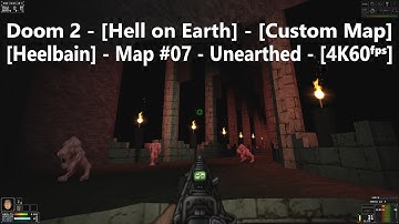 Project Brutality 3.0 - Doom 2 - [Heelbain﻿] - Map #07 - Unearthed - [4K60ᶠᵖˢ] - [100% Secret]
