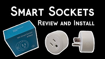 WiFi Smart Sockets Review & Install Works with Amazon Alexa and Google Assistant