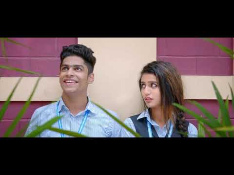 Priya prakash warrior new kissing scene 2019 | oru adaar trailer | eye winking girl kissing scene