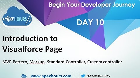 Introduction to Visualforce page