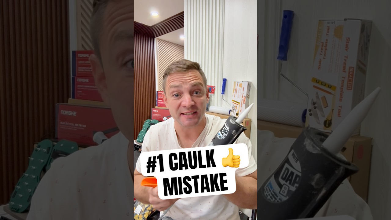 Самая распространенная ошибка при герметизации швов как у домашних мастеров, так и у подрядчиков🫣