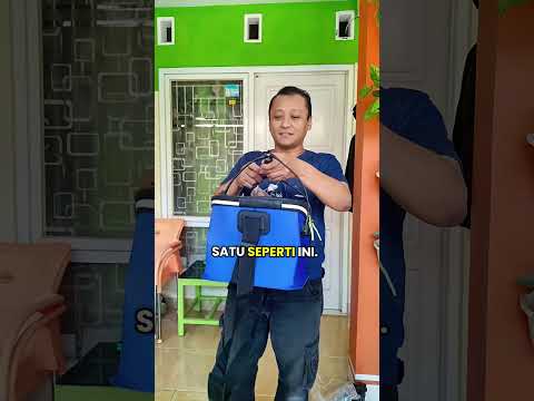 Tas Umpan Pancing Fleksibel Praktis Waterproof Awet Premium Wadah Umpan Hidup