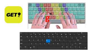 Practice typing T G B and Spacebar - Almena Method