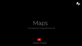 Map ( Ordered Map)  | Competitive Programming 101