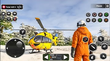 Helicopter Emergency Rescue 3D – Real Flight Simulator Gameplay Android