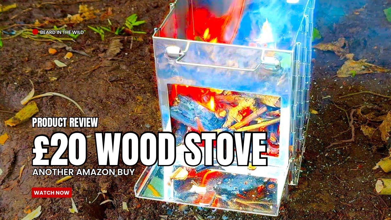 Это лучшая бюджетная дровяная печь для кемпинга?