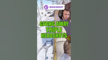 THE NASTIEST TRIPLE HEADSHOT #warriorrust #rust #twitch #warrior
