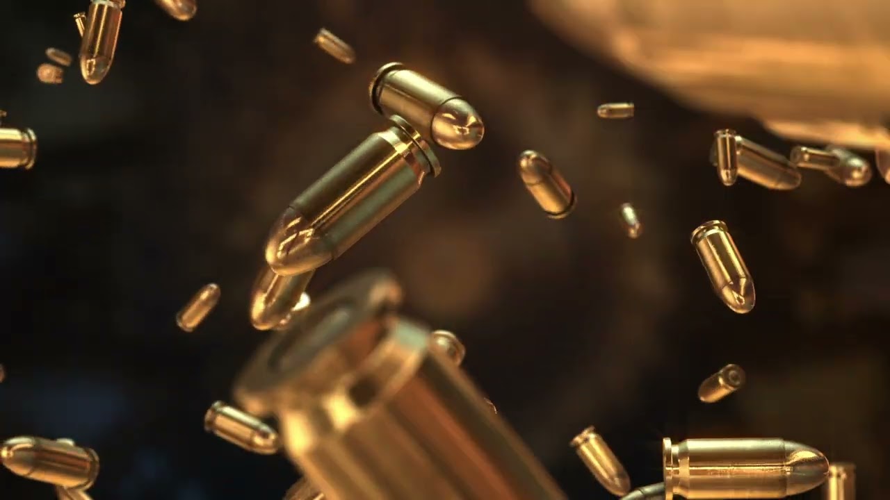 Bullets Flying Stock Video