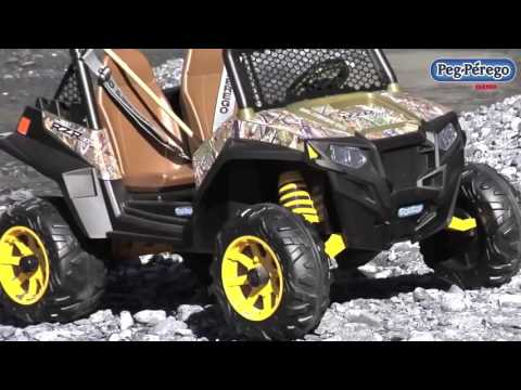Электромобиль Peg Perego Polaris Ranger RZR 900 Camouflage
