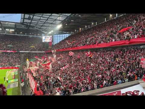 1. FC Köln - Regensburg | Hymne & Choreo | 32. Spieltag 2025