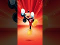 mickey Mouse bass boosted #funny #memes #comedy #animation #trend