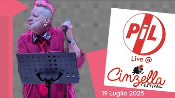 Public Image Ltd / PIL - Full Live @ Grottaglie 19/7/2025)
