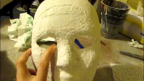 How to Make a Mask: Part 1 (Plaster Cloth Method)